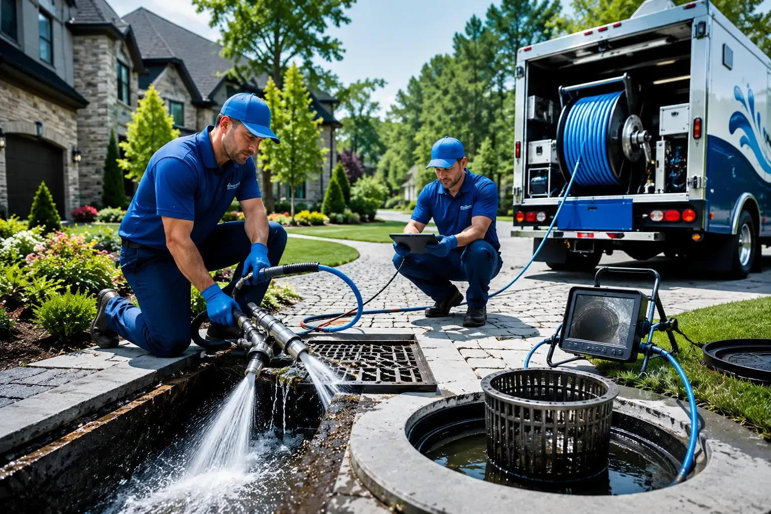 Local outdoor drain cleaning professionals in Cushing, OK